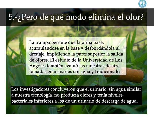 Mingitorios ecológicos